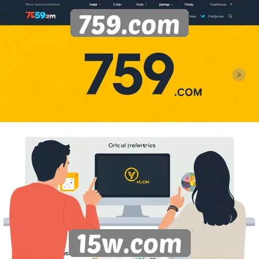 Navegação e usabilidade do site 759.com